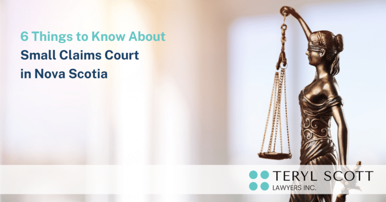 facts of small claims court in NS